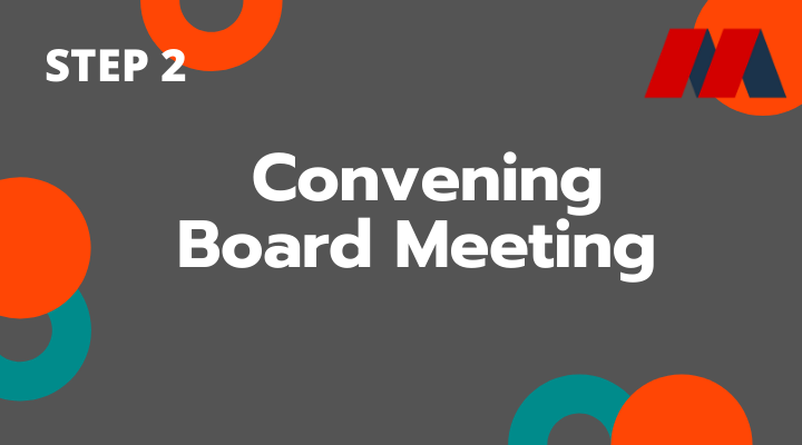 Convening Board Meeting