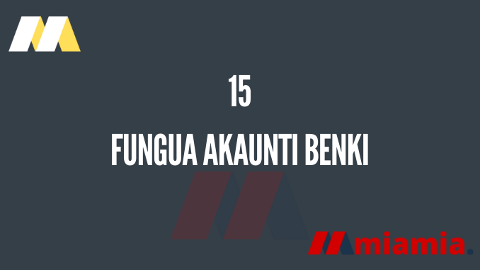 Fungua Account Benki