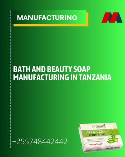 Bath and beauty soap manufacturing business in Tanzania