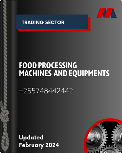 Food Processing Machines & Equipments